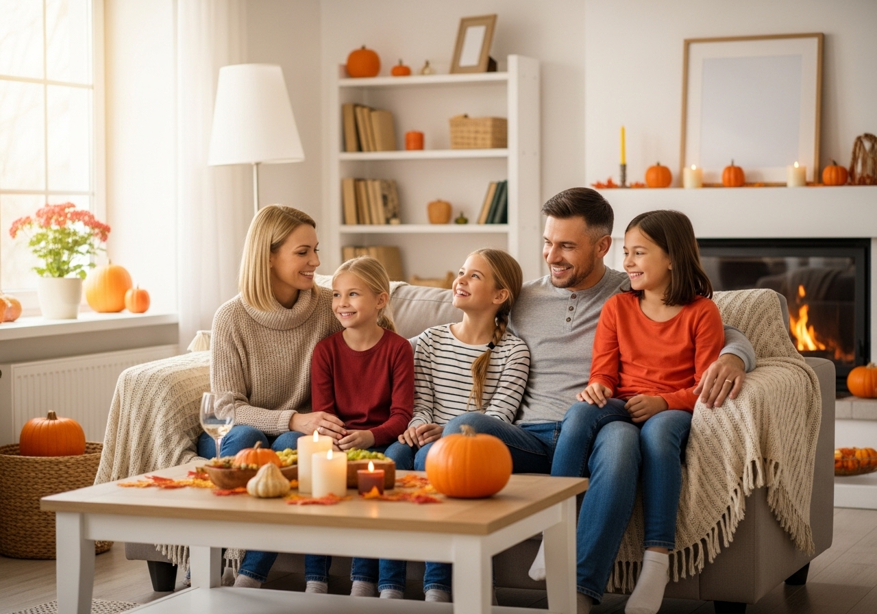 Holiday home cleaning — professional team in action