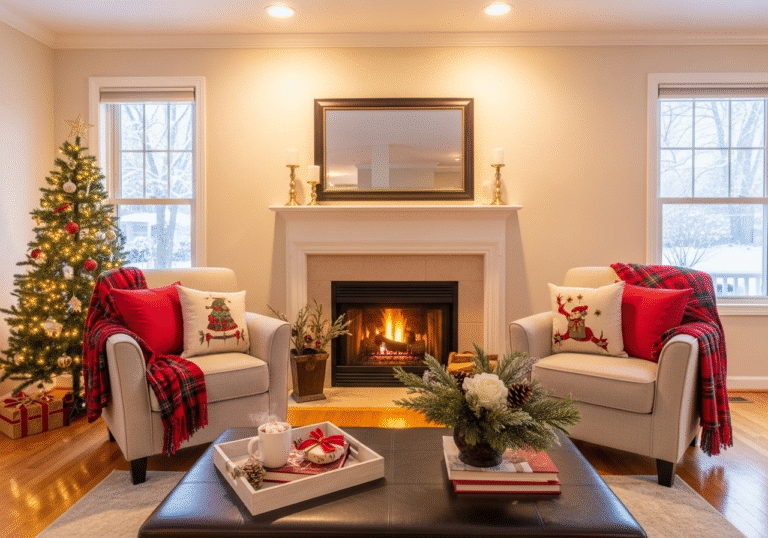 Seasonal real estate cleaning Ellicott City showing winter property preparation and staging