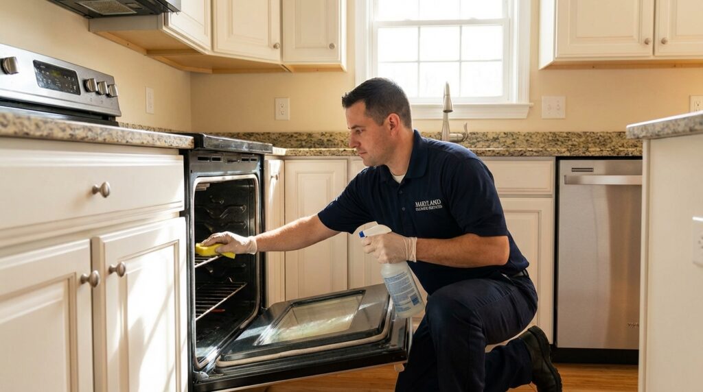 Man cleaning oven interior 112ce1f623