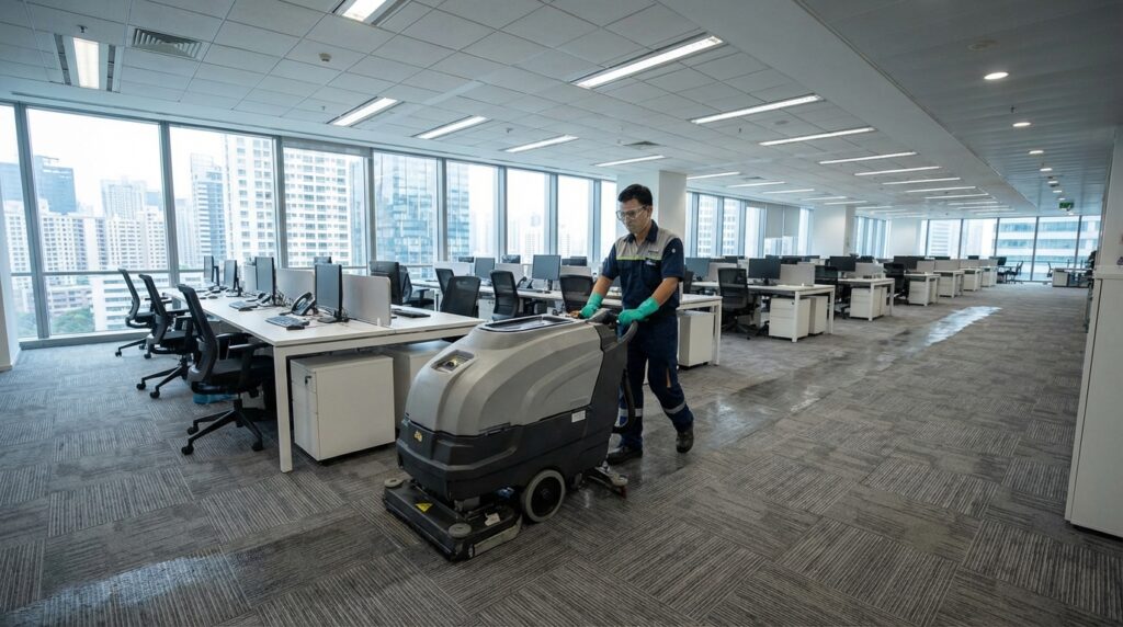 Technician cleaning office carpet d08457b8bb (1)